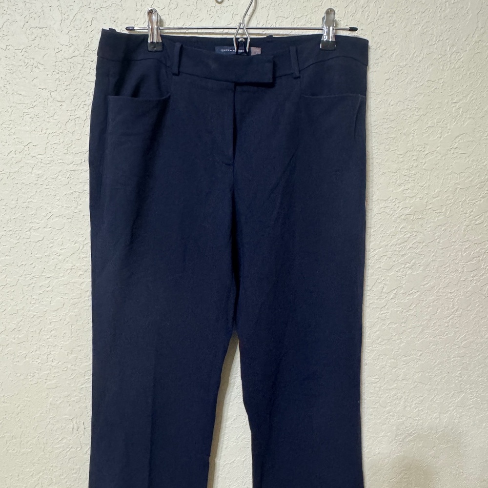 Tommy Hilfiger Size 6 Navy Blue Pant Suit Separate